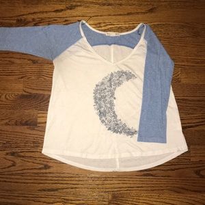 BillaBong Cresent Moon 3/4 Sleeve